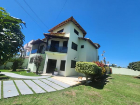 Mansão na praia, 6 quartos, piscina, área gourmet, sinuca, quintal grande